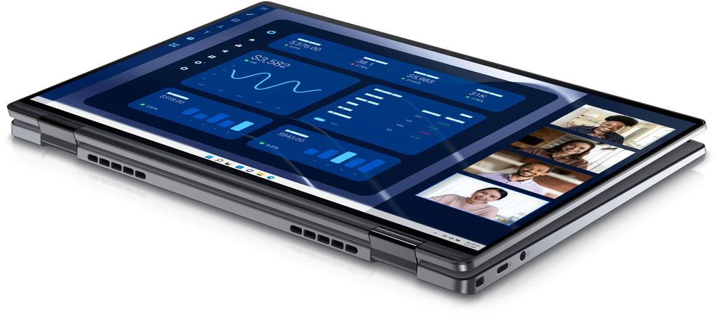 DELL Latitude 9450 Hybrid (2-in-1) - 35.6 cm (14") - Touchscreen - Intel Core Ultra 7 165U - 16 GB LPDDR5x-SDRAM - 512 GB SSD - Wi-Fi 7 - Windows 11 Pro - Grey