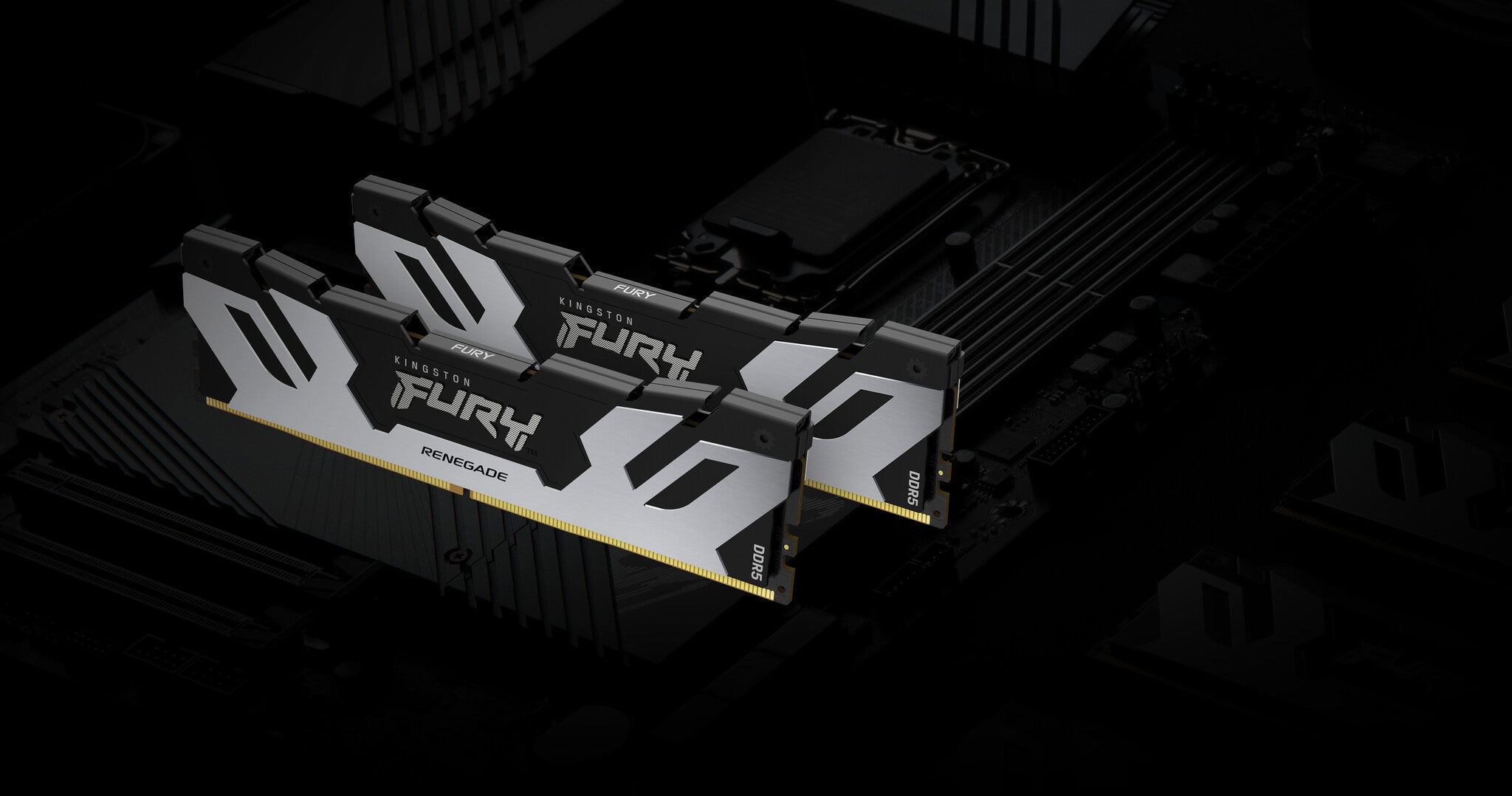 Kingston Technology FURY Renegade Silver - 32 GB 2 x 16 GB 6400MT/s DDR5 CL32 DIMM (Kit of 2)