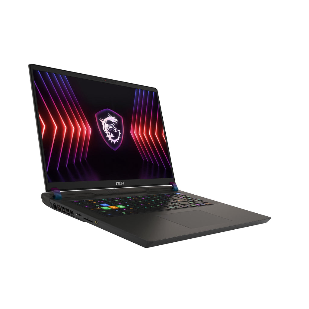 MSI Vector 17 HX Laptop - 43.2 cm (17") - Intel® Core™ i9-13980HX - 16 GB DDR5-SDRAM - 1 TB SSD - NVIDIA GeForce RTX 4080 - Wi-Fi 6E - Windows 11 Home - Black