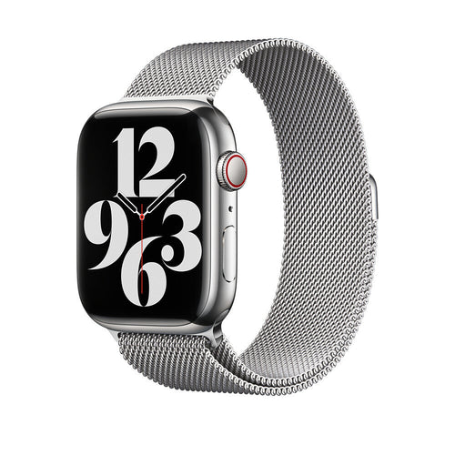 Apple MTJR3ZM/A - 45mm Silver Milanese Loop