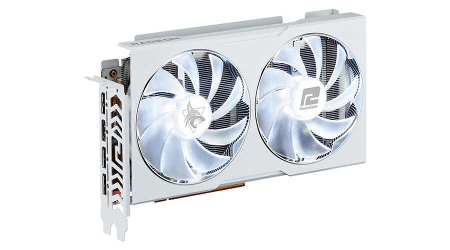 PowerColor Hellhound "Spectral White" - AMD 8 GB GDDR6 Radeon RX 6650 XT graphics card
