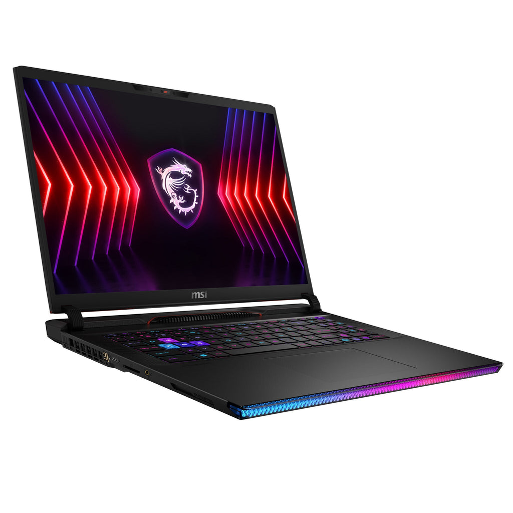 MSI Gaming Raider GE78 HX Laptop - 43.2 cm (17") - Intel® Core™ i9-14900HX - 32 GB DDR5-SDRAM - 1 TB SSD - NVIDIA GeForce RTX 4070 - Wi-Fi 7 - Windows 11 Home - Black