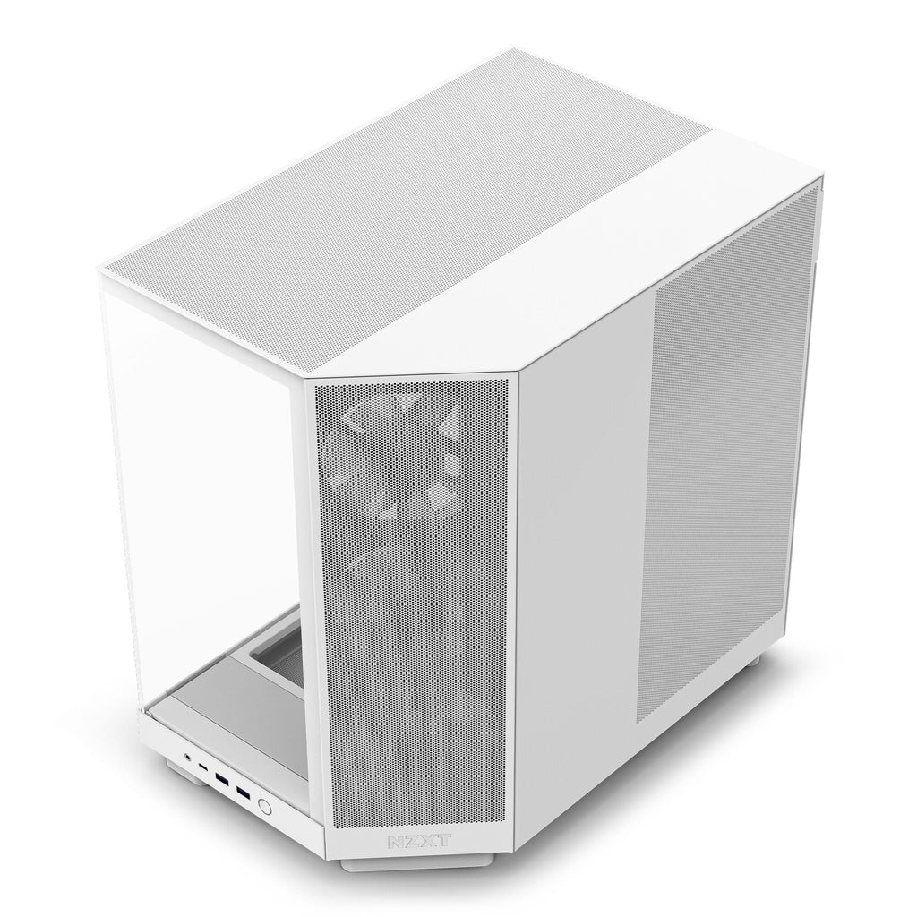 NZXT H6 Flow RGB - ATX Mid Tower Case in White