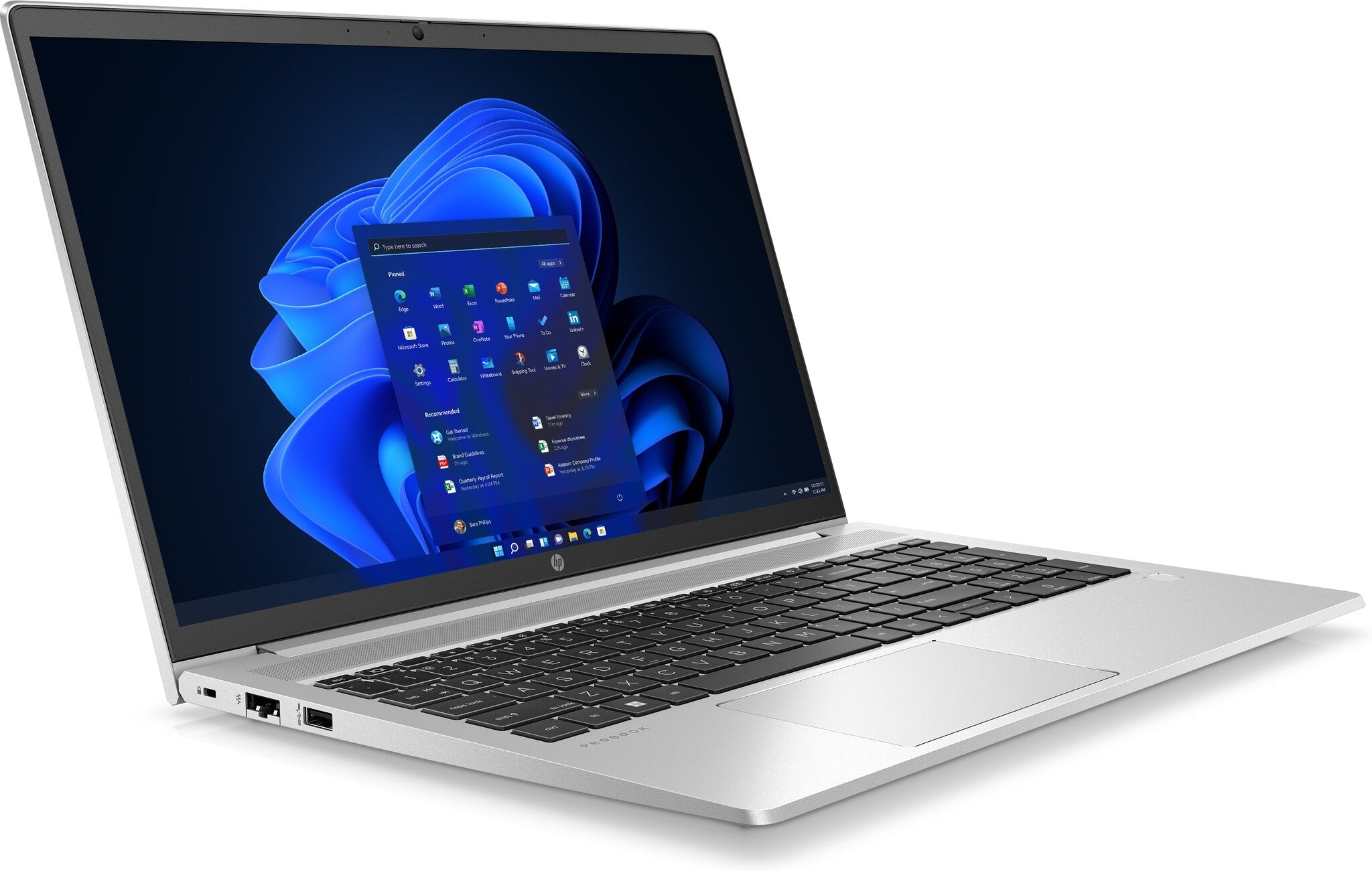 HP ProBook 450 G9 Laptop - 39.6 cm (15.6") - Intel® Core™ i7-1255U - 16 GB DDR4-SDRAM - 512 GB SSD - Wi-Fi 6 - Windows 11 Pro - Silver