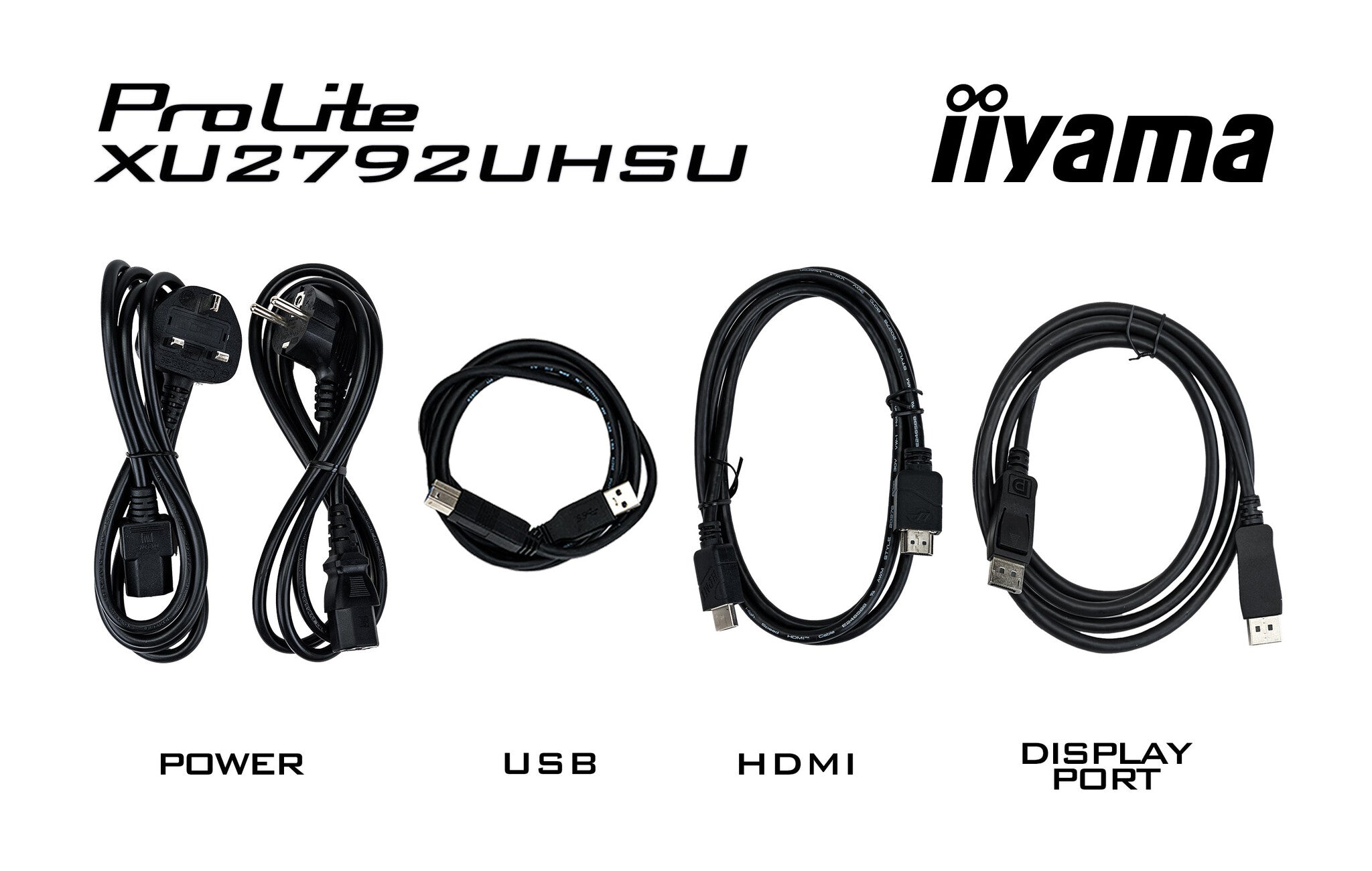 iiyama ProLite XU2792UHSU-B6 - 68.6 cm (27") - 3840 x 2160 pixels 4K Ultra HD LED Monitor