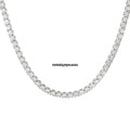 Diamond Tennis Necklace 8 Carat TW 14k White Gold