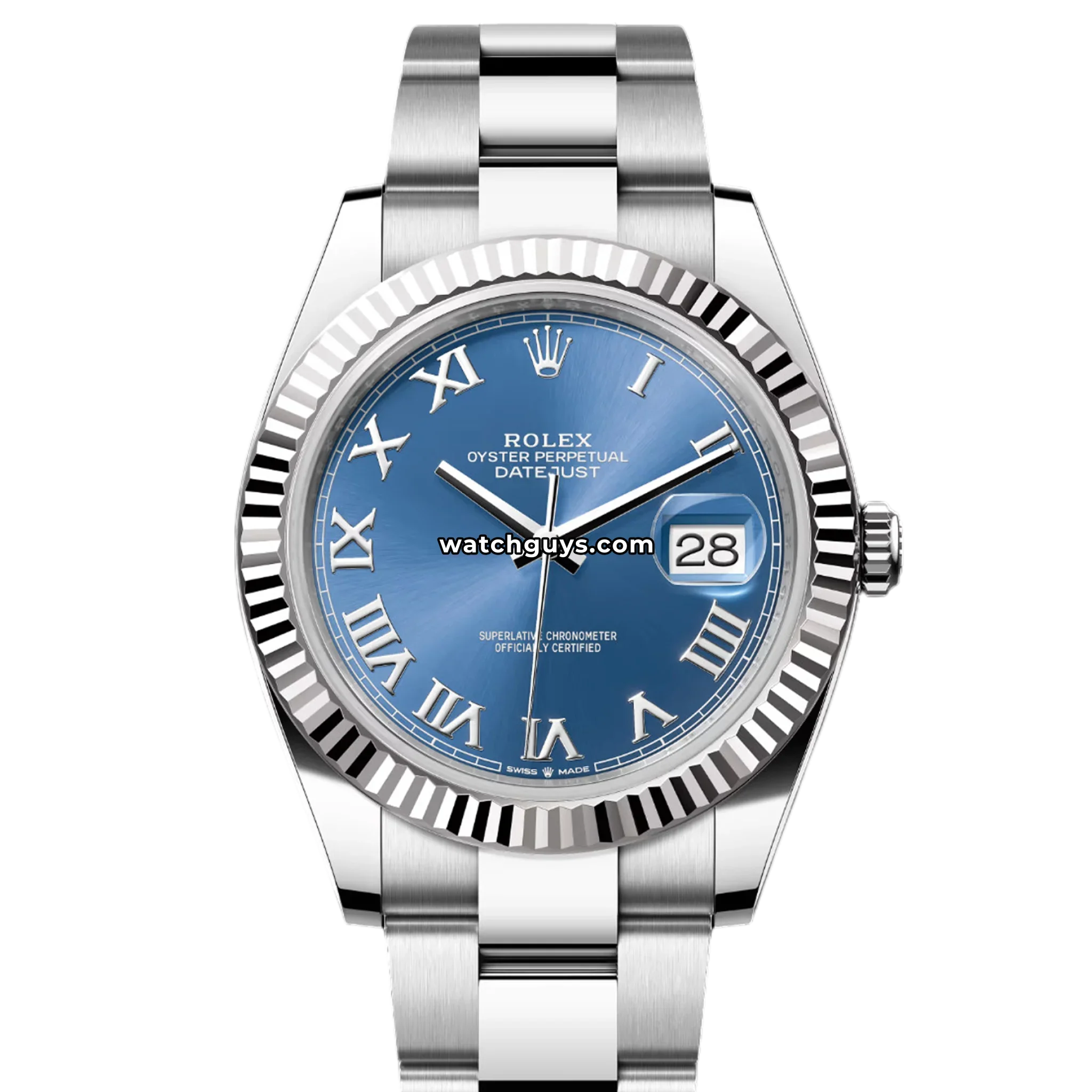 Rolex Datejust 126334 Blue Roman Oyster