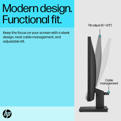 HP P24v G5 - 60.5 cm (23.8") - 1920 x 1080 pixels FHD Monitor