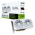 ASUS Dual OC White Editon - NVIDIA 8 GB GDDR7 GeForce RTX 5060 graphics card