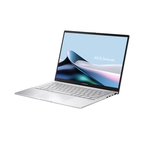 ASUS Zenbook 14 OLED Laptop - 35.6 cm (14") - Intel Core Ultra 9 185H - 32 GB LPDDR5x-SDRAM - 1 TB SSD - Wi-Fi 6E - Windows 11 Home - Silver