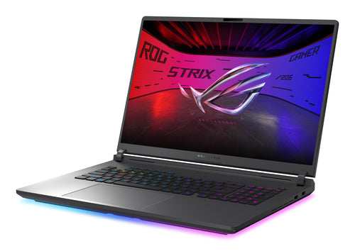 ASUS ROG Strix G16 Laptop - 40.6 cm (16") - AMD Ryzen 9 8940HX - 32 GB DDR5-SDRAM - 1 TB SSD - NVIDIA GeForce RTX 5070 - Wi-Fi 6E - Windows 11 Home - Black / Grey