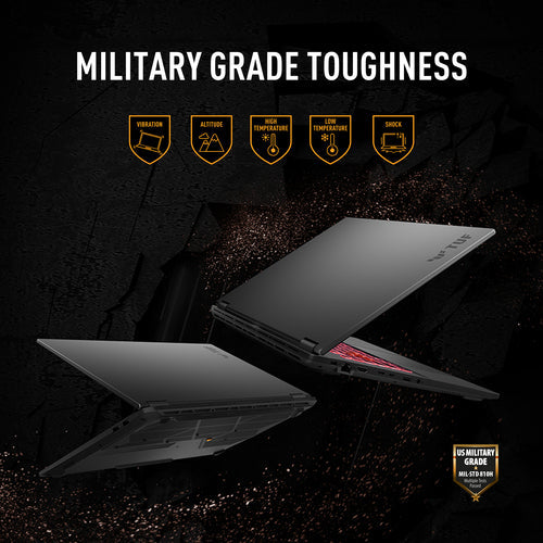 ASUS TUF Gaming FA808UM-S8013W Laptop - 45.7 cm (18") - AMD Ryzen™ 7 260 - 16 GB DDR5-SDRAM - 1 TB SSD - NVIDIA GeForce RTX 5060 - Wi-Fi 6E - Windows 11 Home - Jaeger Gray
