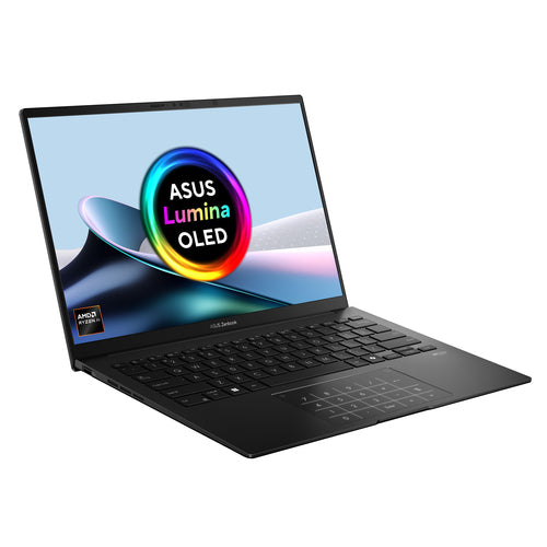 ASUS Zenbook 14 OLED Laptop - 35.6 cm (14") - AMD Ryzen AI 5 340 - 16 GB LPDDR5x-SDRAM - 1 TB SSD - Wi-Fi 6E - Windows 11 Home - Black