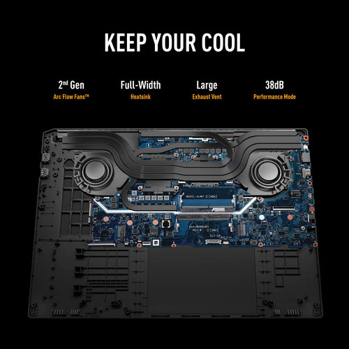ASUS TUF Gaming FA808UM-S8013W Laptop - 45.7 cm (18") - AMD Ryzen™ 7 260 - 16 GB DDR5-SDRAM - 1 TB SSD - NVIDIA GeForce RTX 5060 - Wi-Fi 6E - Windows 11 Home - Jaeger Gray