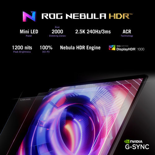 ASUS ROG Strix SCAR 18 Laptop - 45.7 cm (18") - Intel Core Ultra 9 275HX - 32 GB DDR5-SDRAM - 2 TB SSD - NVIDIA GeForce RTX 5080 - Wi-Fi 7 - Windows 11 Home - Black