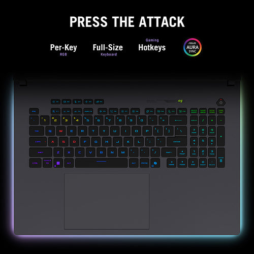 ASUS ROG Strix G16 Laptop - 40.6 cm (16") - Intel Core Ultra 9 275HX - 32 GB DDR5-SDRAM - 2 TB SSD - NVIDIA GeForce RTX 5080 - Wi-Fi 7 - Windows 11 Home - Black, Green, Grey