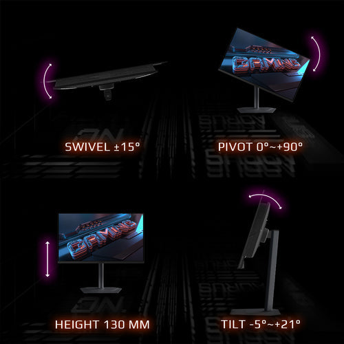 GIGABYTE MO27Q2 - 68.6 cm (27") - 2560 x 1440 pixels QHD OLED Monitor