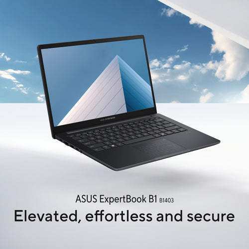 ASUS ExpertBook B1 Laptop - 35.6 cm (14") - Intel® Core™ i7-13620H - 16 GB DDR5-SDRAM - 512 GB SSD - Wi-Fi 6E - Windows 11 Pro - Grey