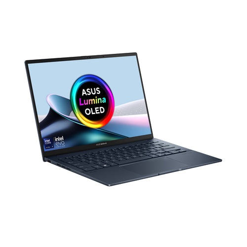 ASUS Zenbook 14 OLED Laptop - 35.6 cm (14") - Touchscreen - Intel Core Ultra 5 225H - 16 GB LPDDR5x-SDRAM - 512 GB SSD - Wi-Fi 7 - Windows 11 Home - Blue