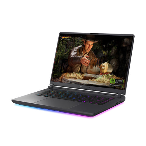 ASUS ROG Strix G16 Laptop - 40.6 cm (16") - Intel Core Ultra 9 275HX - 32 GB DDR5-SDRAM - 2 TB SSD - NVIDIA GeForce RTX 5080 - Wi-Fi 7 - Windows 11 Home - Black, Green, Grey