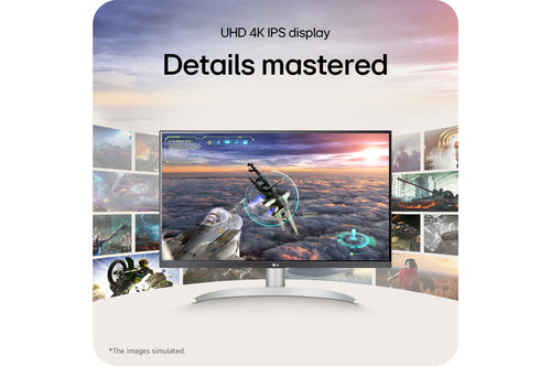 LG 27UP650K-W - 68.6 cm (27") - 3840 x 2160 pixels 4K UHD Monitor