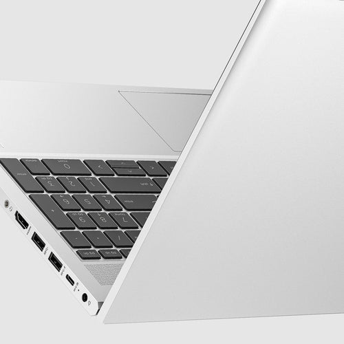 HP ProBook 455 G10 Laptop - 39.6 cm (15.6") - AMD Ryzen 5 7530U - 8 GB DDR4-SDRAM - 256 GB SSD - Wi-Fi 6E - Windows 11 Pro - Silver