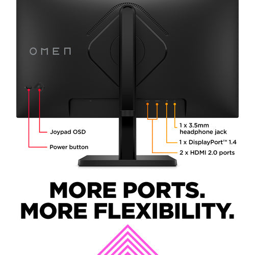 HP OMEN 24 - 60.5 cm (23.8") - 1920 x 1080 pixels FHD LED Monitor