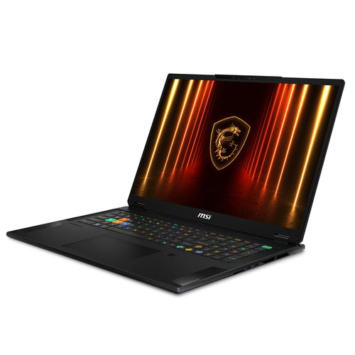 MSI Stealth 18 HX AI Laptop - 45.7 cm (18") - Intel Core Ultra 9 275HX - 64 GB DDR5-SDRAM - 2 TB SSD - NVIDIA GeForce RTX 5080 - Wi-Fi 7 - Windows 11 Home - Black