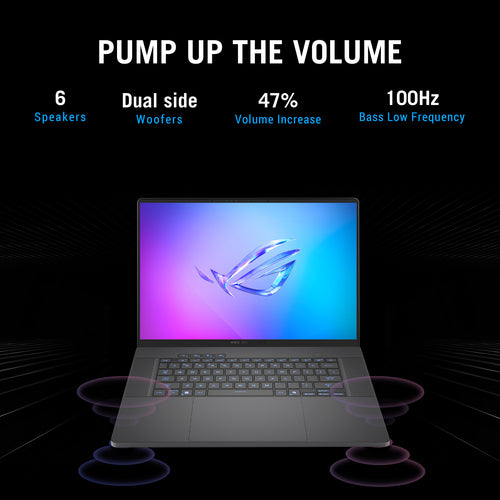 ASUS ROG Zephyrus G16 Laptop - 40.6 cm (16") - Intel Core Ultra 9 285H - 32 GB LPDDR5x-SDRAM - 2 TB SSD - NVIDIA GeForce RTX 5080 - Wi-Fi 7 - Windows 11 Home - Grey