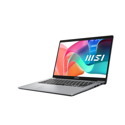 MSI MODERN 14 Laptop - 35.6 cm (14") - Intel® Core™ i3-1315U - 8 GB DDR4-SDRAM - 512 GB SSD - Wi-Fi 6E - Windows 11 Home - Silver