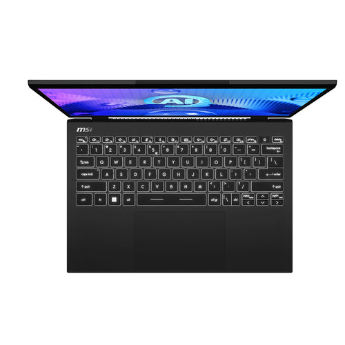 MSI Prestige 13 AI EVO Laptop - 33.8 cm (13.3") - Intel Core Ultra 7 155H - 32 GB LPDDR5-SDRAM - 1 TB SSD - Wi-Fi 7 - Windows 11 Home - Grey