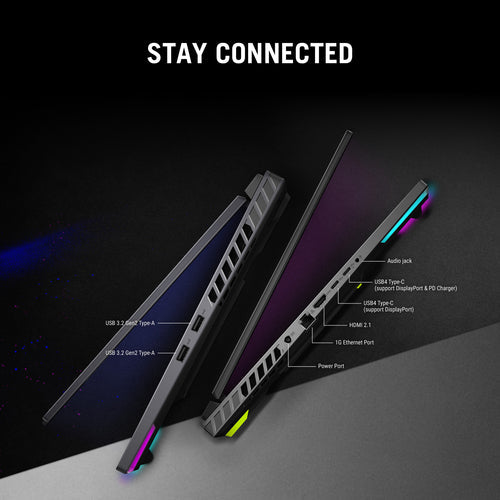 ASUS ROG Strix G16 Laptop - 40.6 cm (16") - AMD Ryzen 9 8940HX - 16 GB DDR5-SDRAM - 1 TB SSD - NVIDIA GeForce RTX 5060 - Wi-Fi 6E - Windows 11 Home - Black / Grey