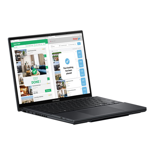 ASUS Zenbook Duo Hybrid (2-in-1) - 35.6 cm (14") - Touchscreen - Intel Core Ultra 9 285H - 32 GB LPDDR5x-SDRAM - 2 TB SSD - Wi-Fi 7 - Windows 11 Home - Grey