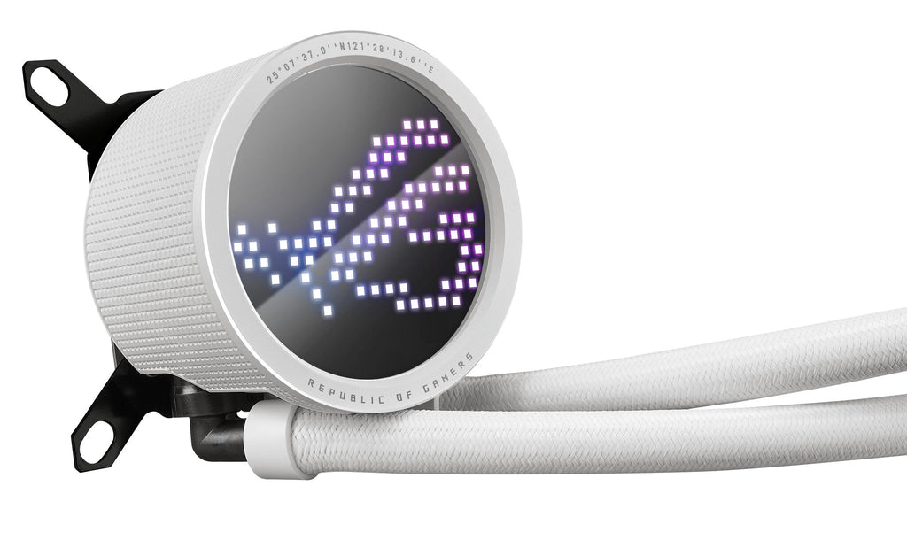 ASUS ROG Ryuo III 240 ARGB "White Edition" - Liquid Processor Cooling Kit - 240mm