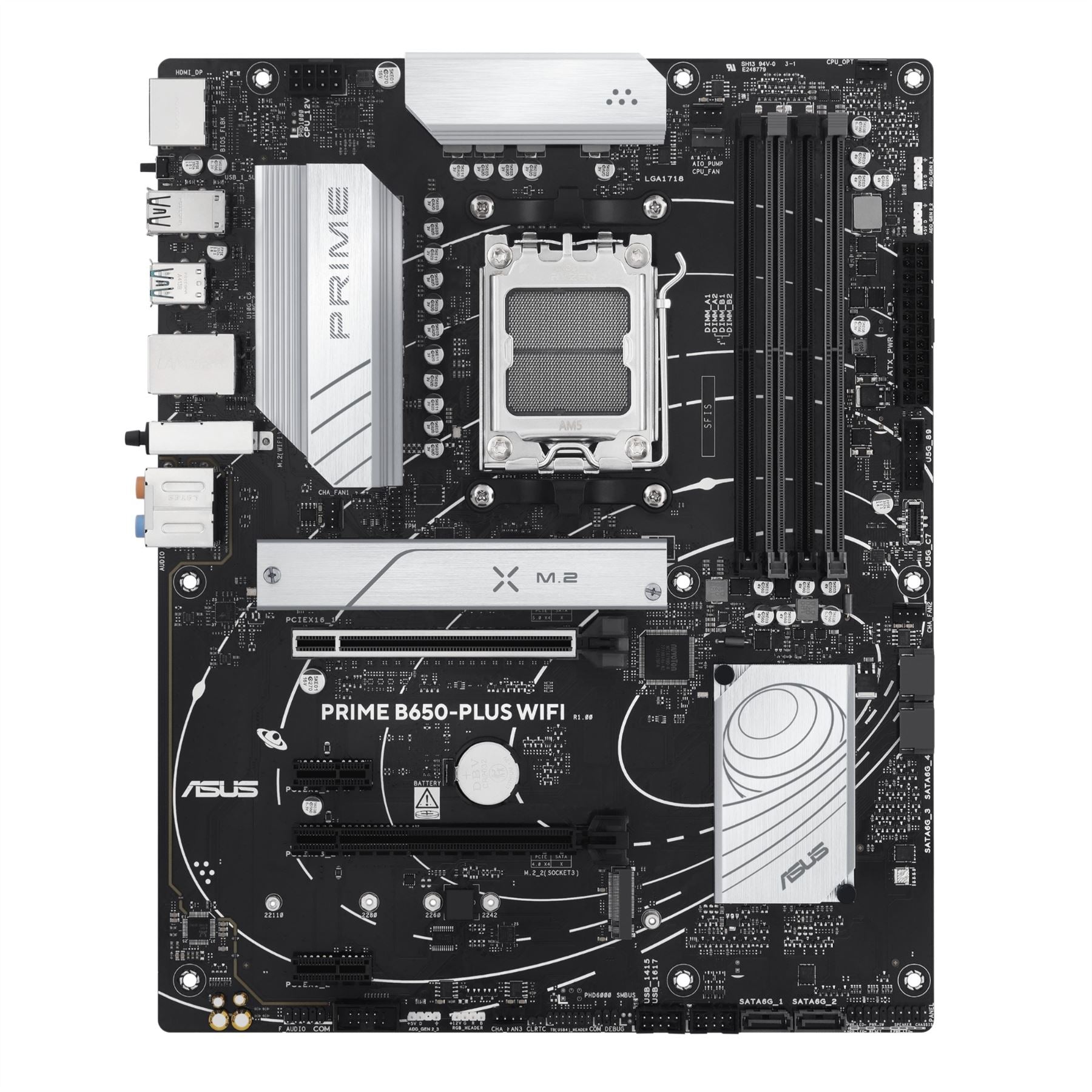 ASUS PRIME B650-PLUS WIFI ATX motherboard - AMD B650 Socket AM5