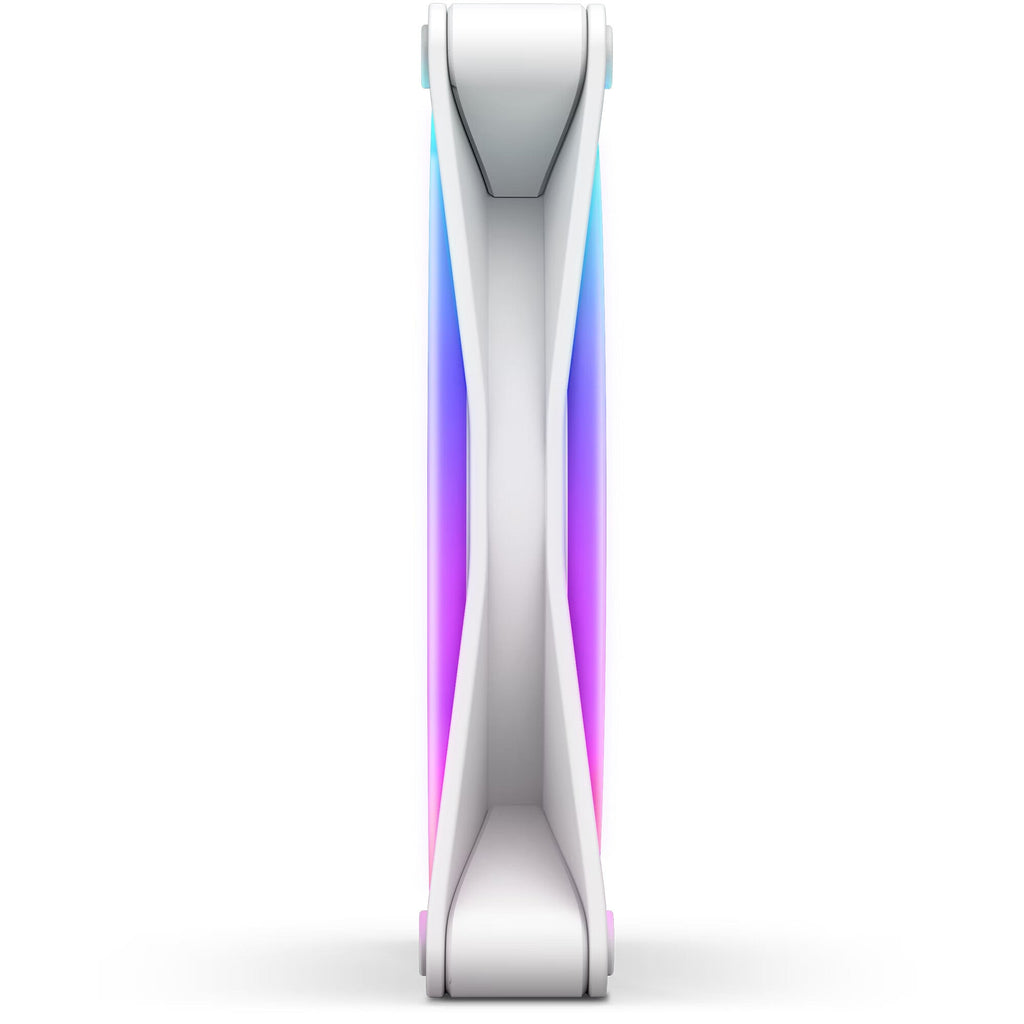 NZXT F140 RGB DUO - Computer Case Fan in White - 140mm
