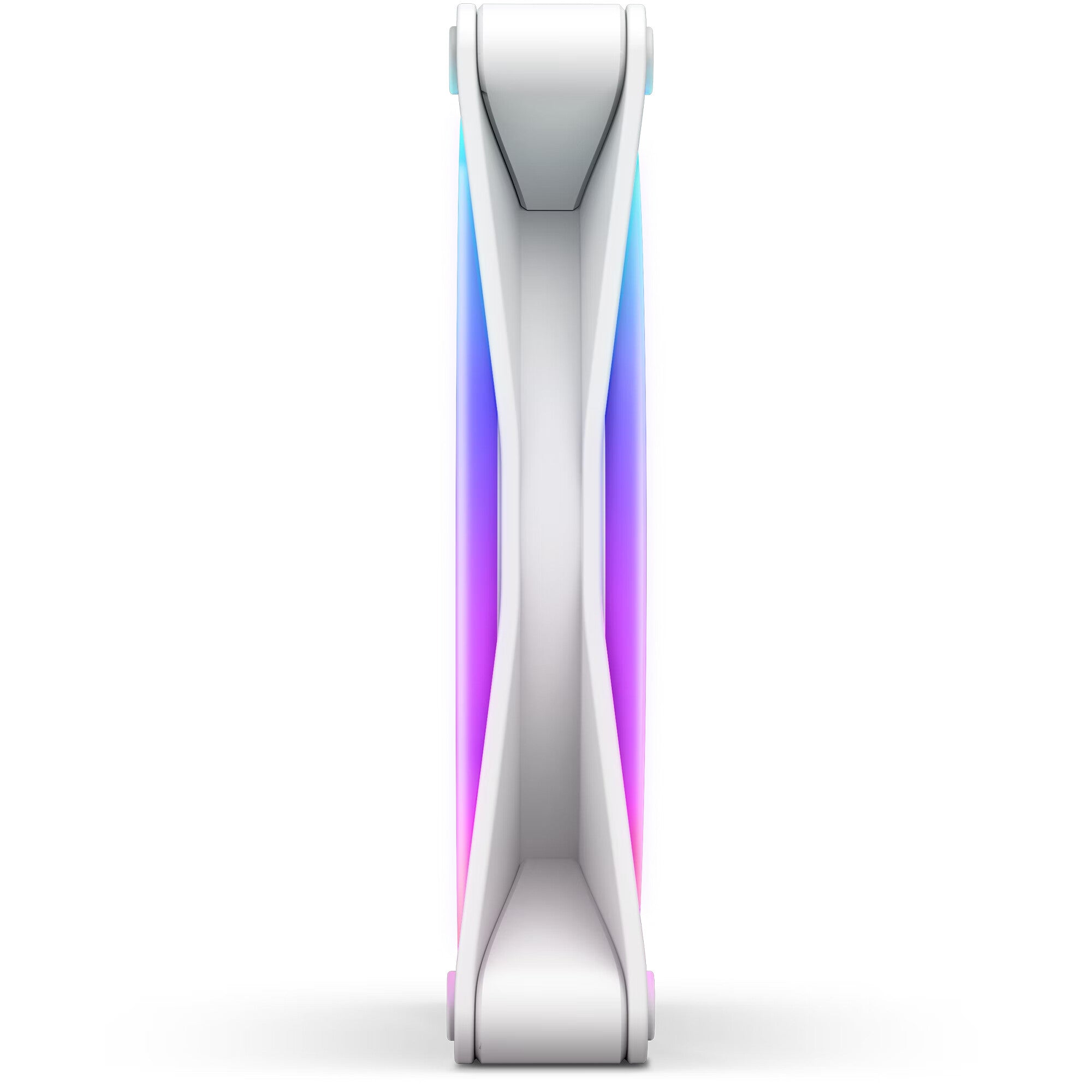 NZXT F140 RGB DUO - Computer Case Fan in White - 140mm