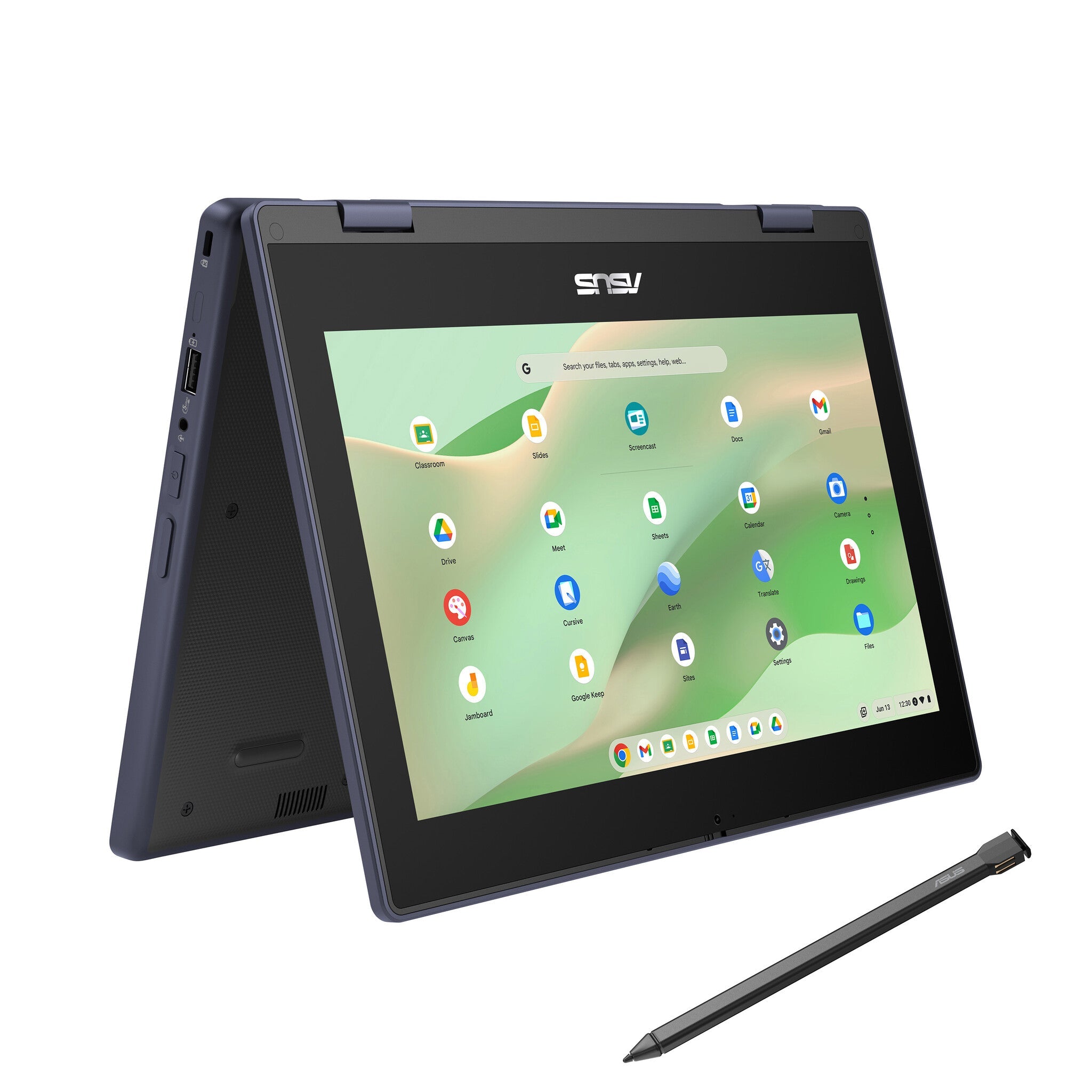 ASUS Chromebook CZ11 Flip 29.5 cm - (11.6") - Touchscreen - MediaTek Kompanio 520 - 4 GB LPDDR4x-SDRAM - 64 GB eMMC - Wi-Fi 6 - ChromeOS - Grey