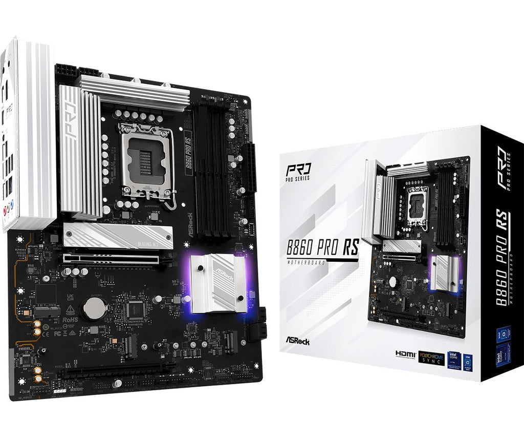 Asrock B860 Pro RS ATX motherboard - Intel B860 LGA 1851