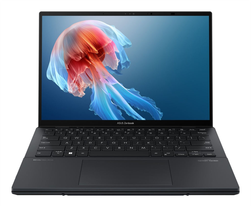 ASUS Zenbook Duo Hybrid (2-in-1) - 35.6 cm (14") - Touchscreen - Intel Core Ultra 9 185H - 32 GB LPDDR5x-SDRAM - 2 TB SSD - Wi-Fi 6E - Windows 11 Home - Grey