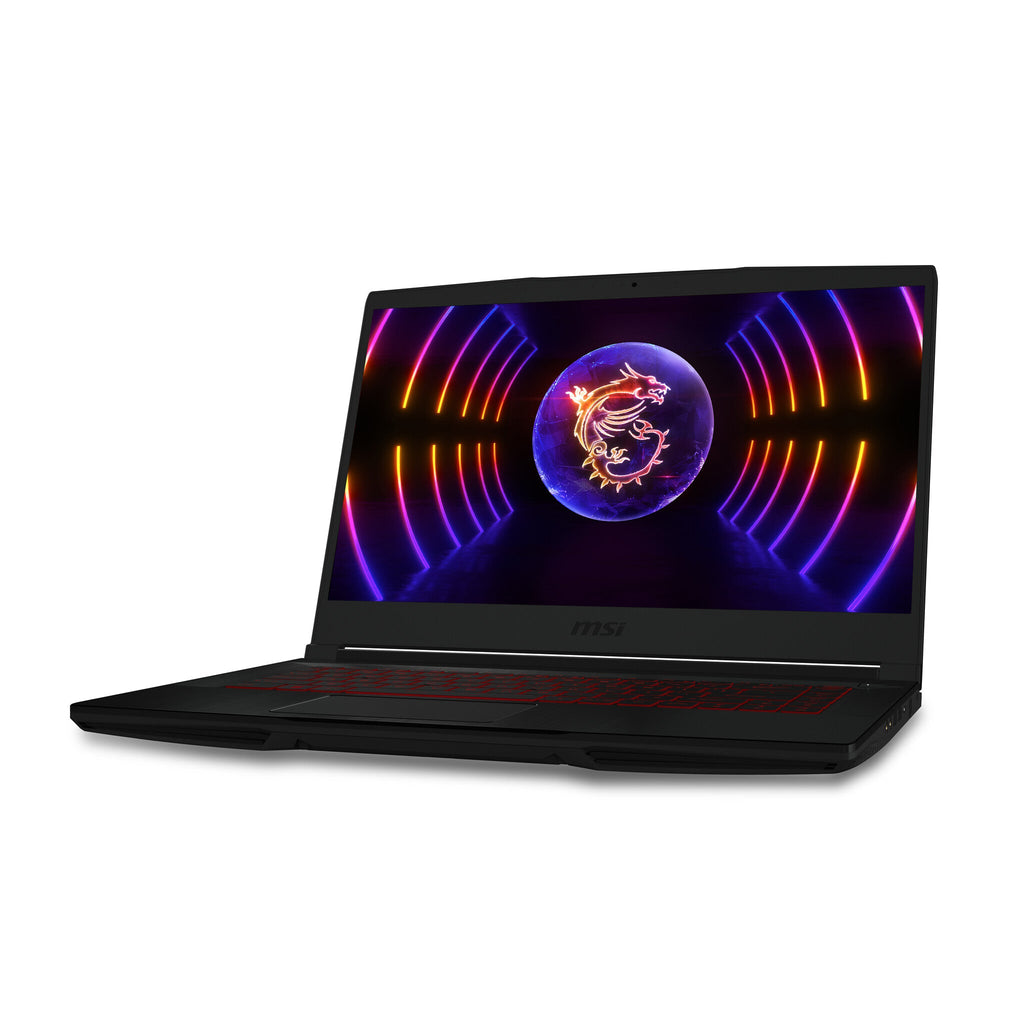 MSI Gaming Thin GF63 12VE-424UK Intel® Core™ i5 i5-12450H Laptop 39.6 cm (15.6") Full HD 16 GB DDR4-SDRAM 512 GB SSD NVIDIA GeForce RTX 4050 Wi-Fi 6 (802.11ax) Windows 11 Home Black