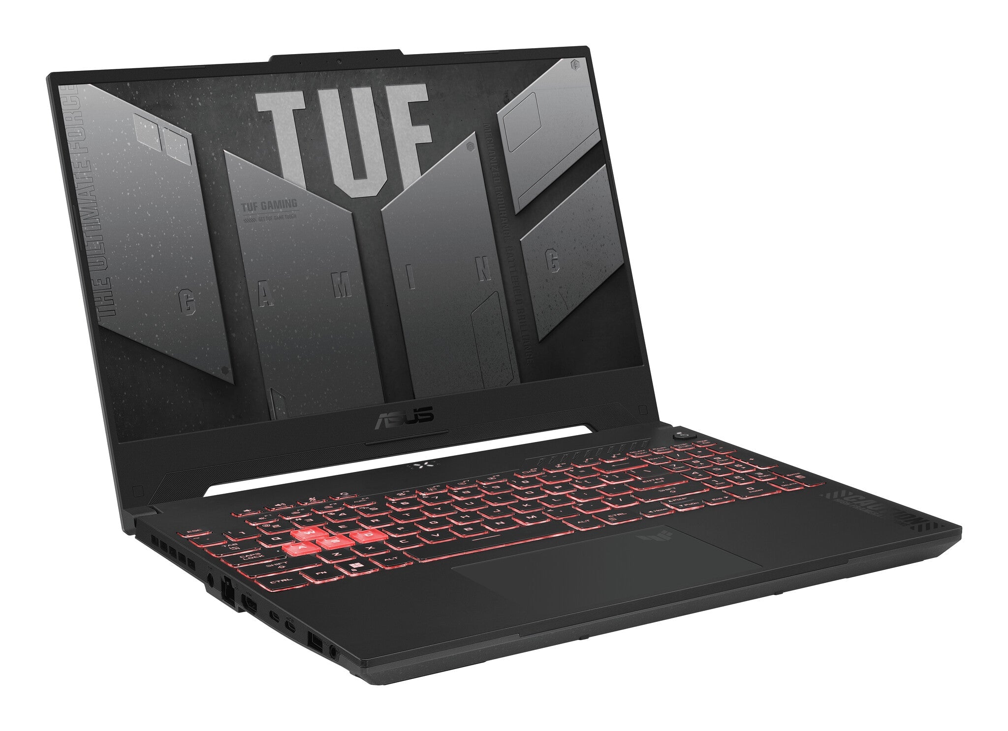ASUS TUF Gaming A15 Laptop - 39.6 cm (15.6") - AMD Ryzen™ 5 7535HS - 16 GB DDR5-SDRAM - 512 GB SSD - NVIDIA GeForce RTX 4060 - Wi-Fi 6 - Windows 11 Home - Black / Grey
