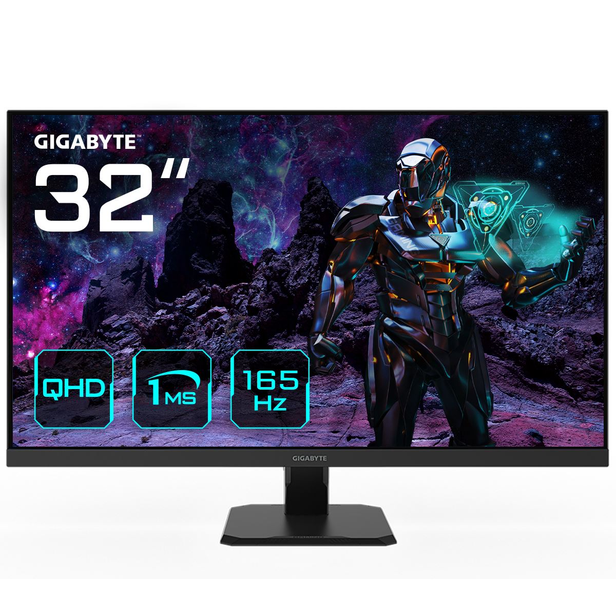 GIGABYTE GS32Q - 80 cm (31.5") - 2560 x 1440 pixels QHD LED Monitor