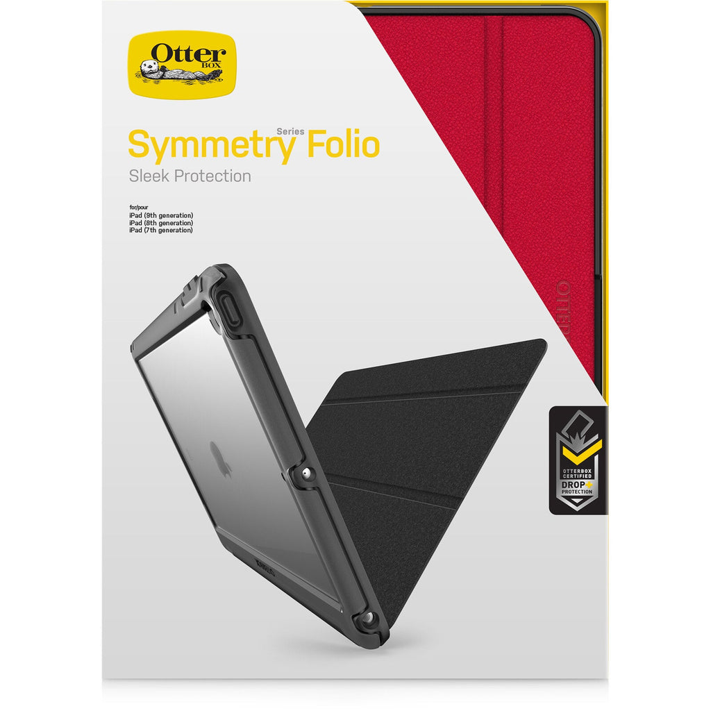 OtterBox Symmetry Folio Case for 10.2" iPad in Red