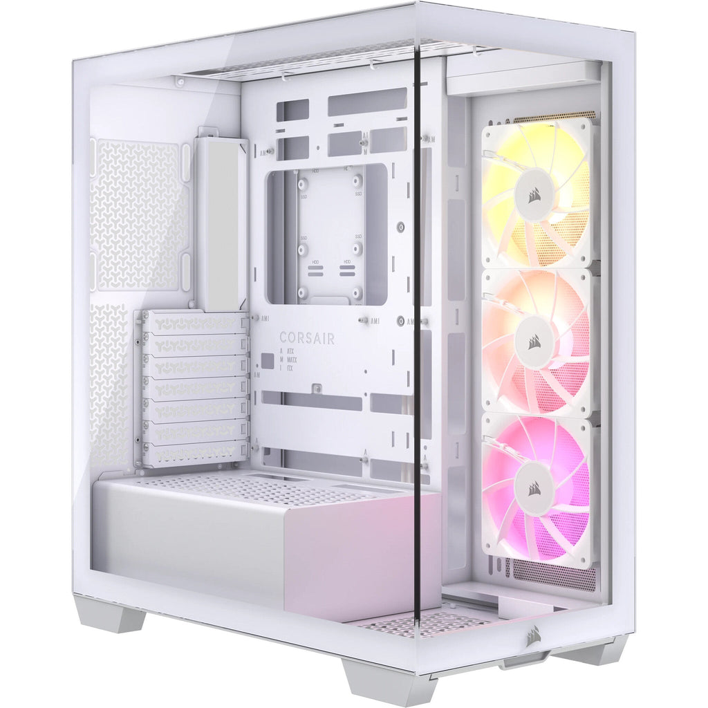 Corsair 3500X ARGB - EATX Mid Tower Case in White