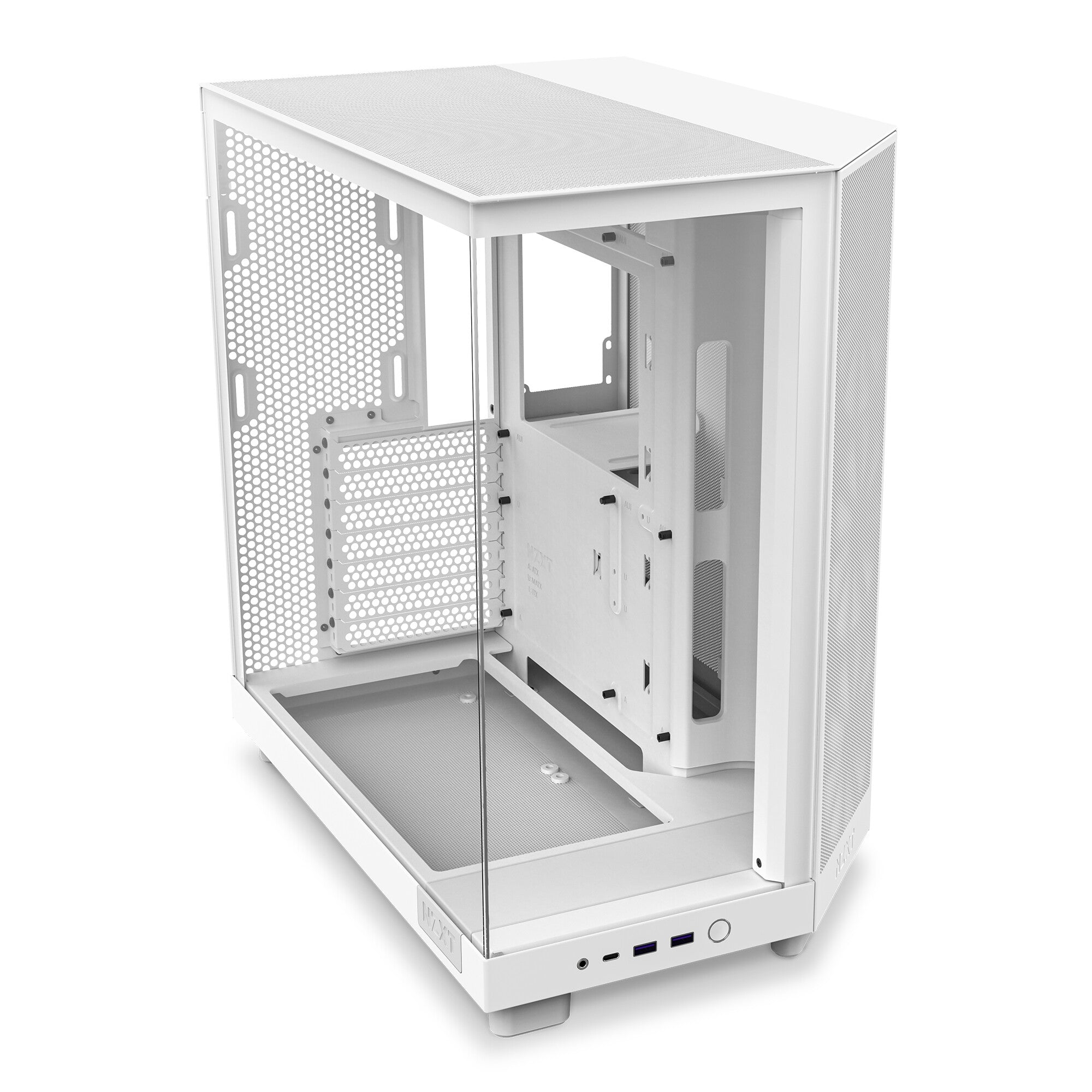 NZXT H6 Flow RGB - ATX Mid Tower Case in White