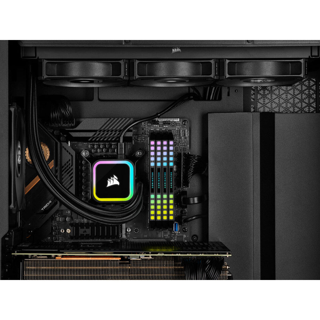 Corsair iCUE H150i RGB ELITE - All-in-one Liquid Processor Cooler in Black - 360mm
