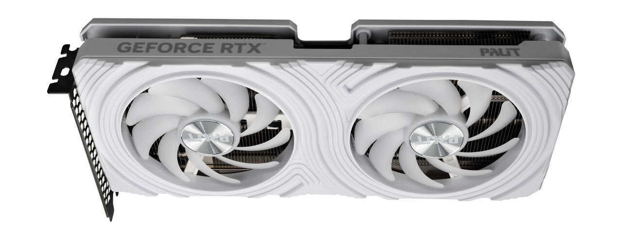 Palit WHITE - NVIDIA 8 GB GDDR6 GeForce RTX 4060 Ti graphics card