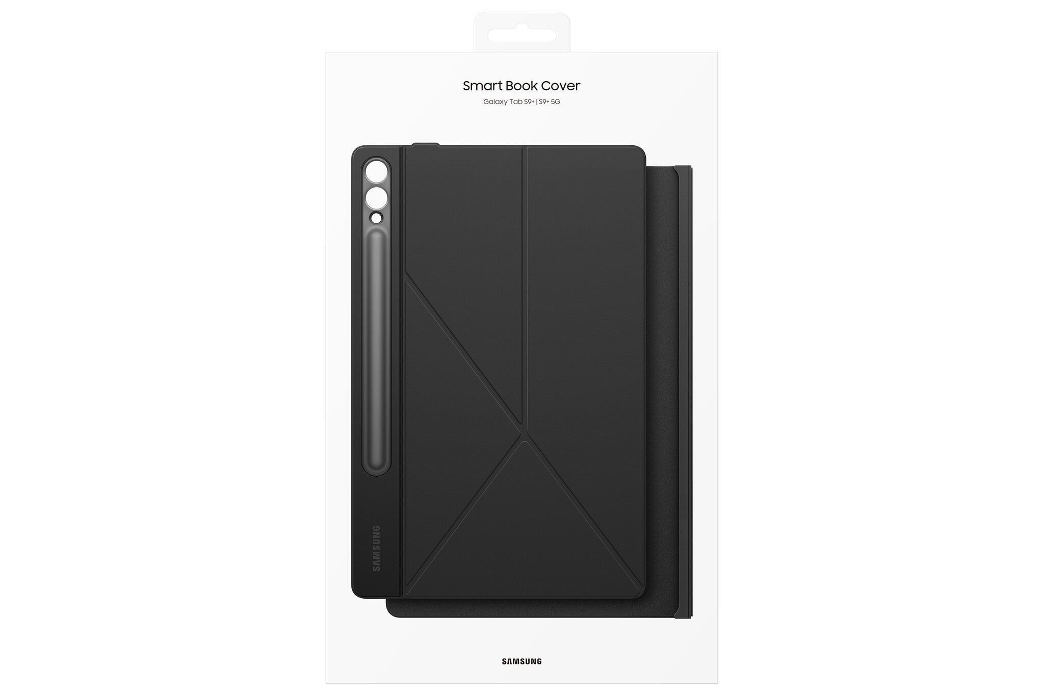 Samsung Smart Book Cover for Galaxy Tab S9+ in Black