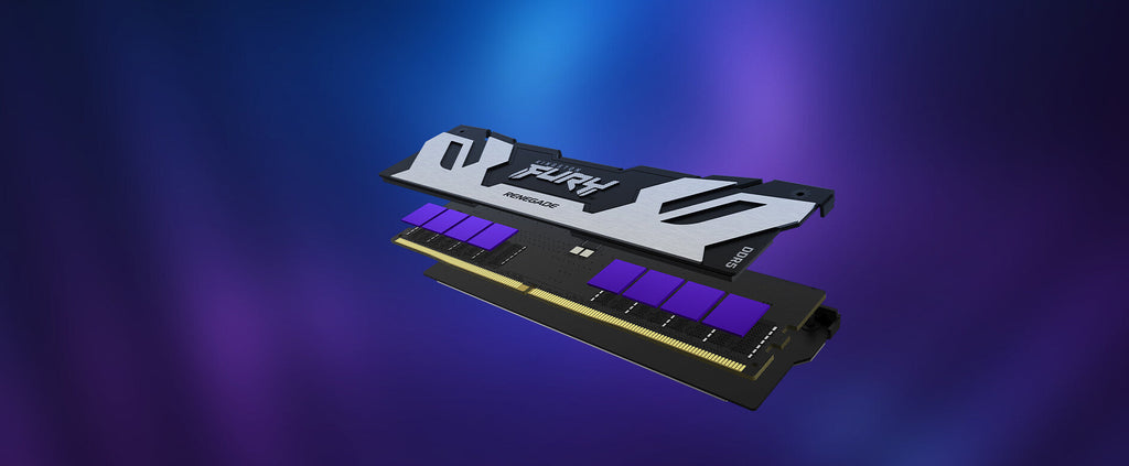 Kingston Technology FURY Renegade Silver - 32 GB 2 x 16 GB 6400MT/s DDR5 CL32 DIMM (Kit of 2)